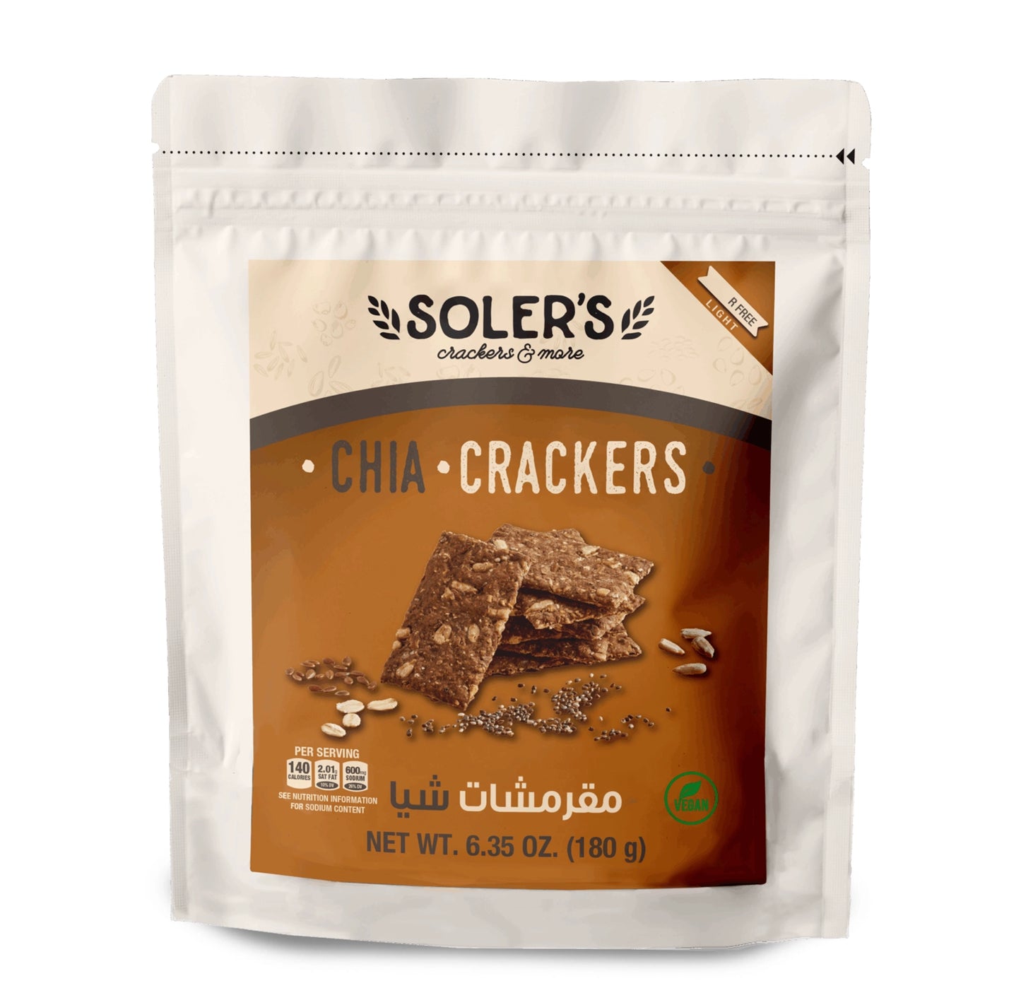 Crackers au Chia Soler's