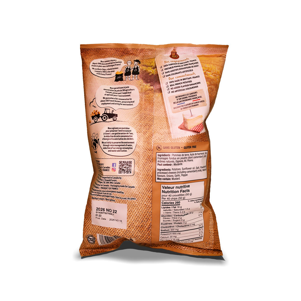 Bret Chips Camembert