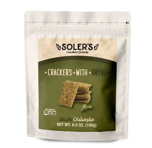 Crackers au Thym Soler's