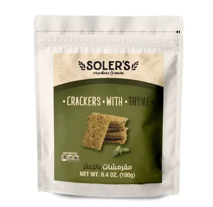 Crackers au Thym Soler's