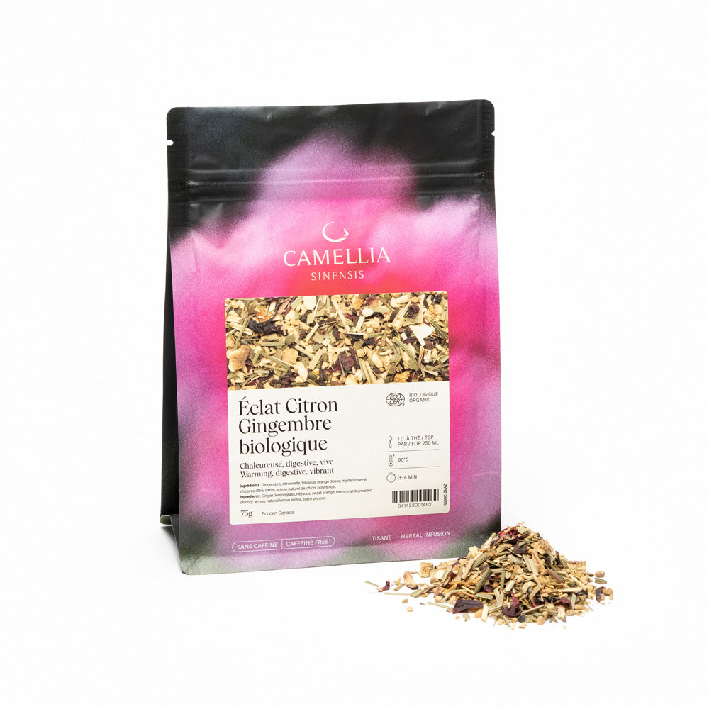 Camellia Sinensis Lemon Ginger Burst Organic - Herbal Tea