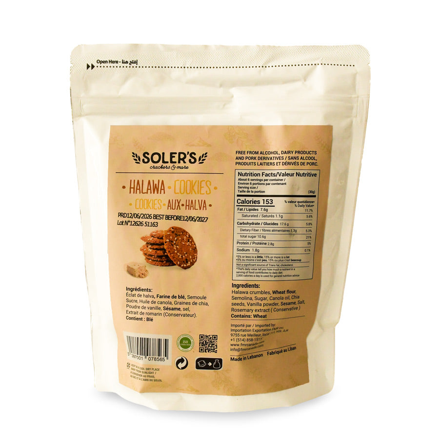 Soler’s Halawa Cookies