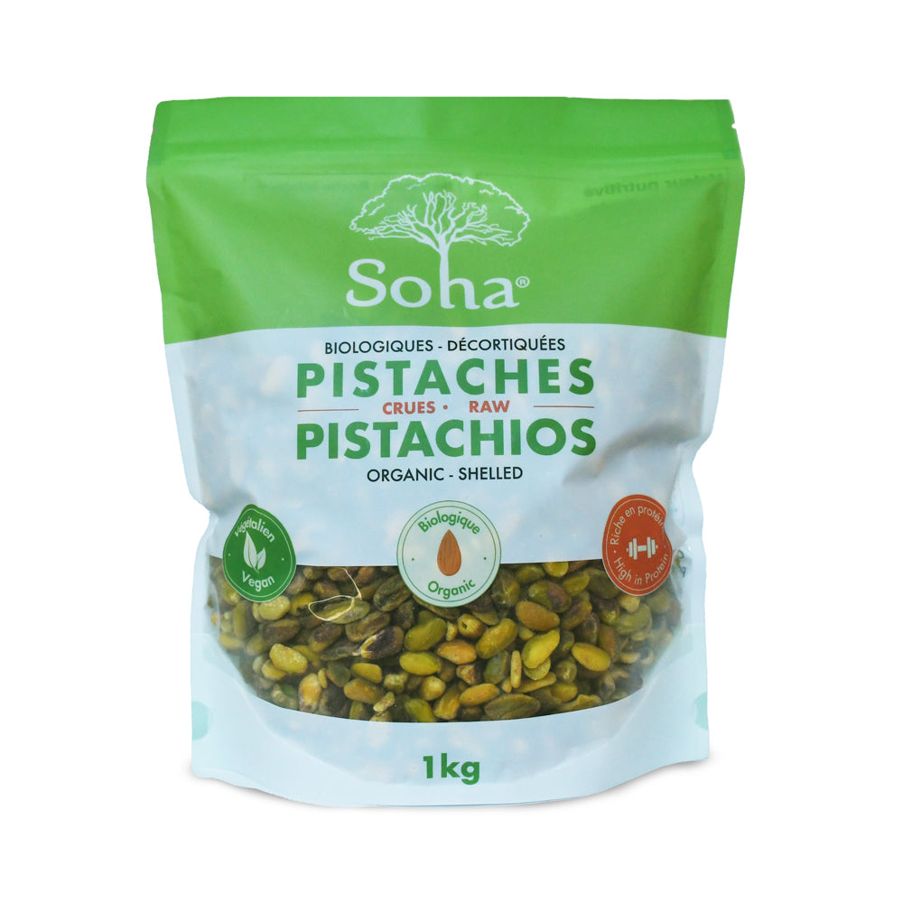 Raw Organic Shelled Pistachios