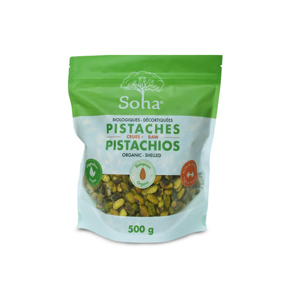 Raw Organic Shelled Pistachios
