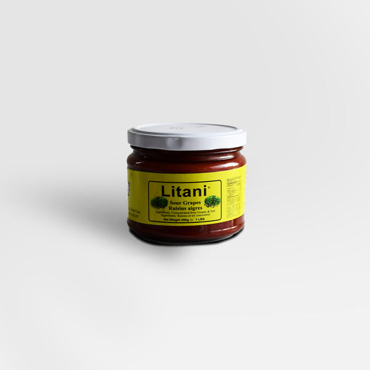Raisins aigres de Litani
