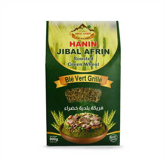 Hanin Jibal Afrin Freekeh Roasted Green Wheat