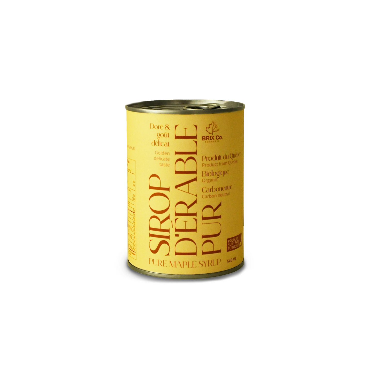 Brix Co Golden delicate taste - Pure Maple Syrup