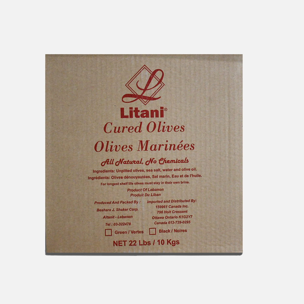 Olives vertes libanaises Litani
