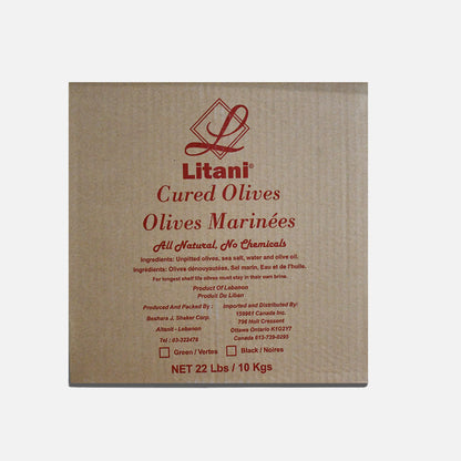 Olives vertes libanaises Litani